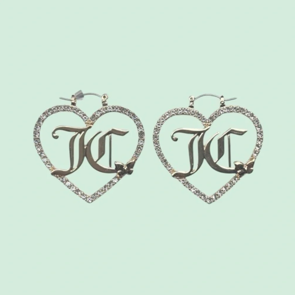 Juicy Couture Y2k Gold Earrings